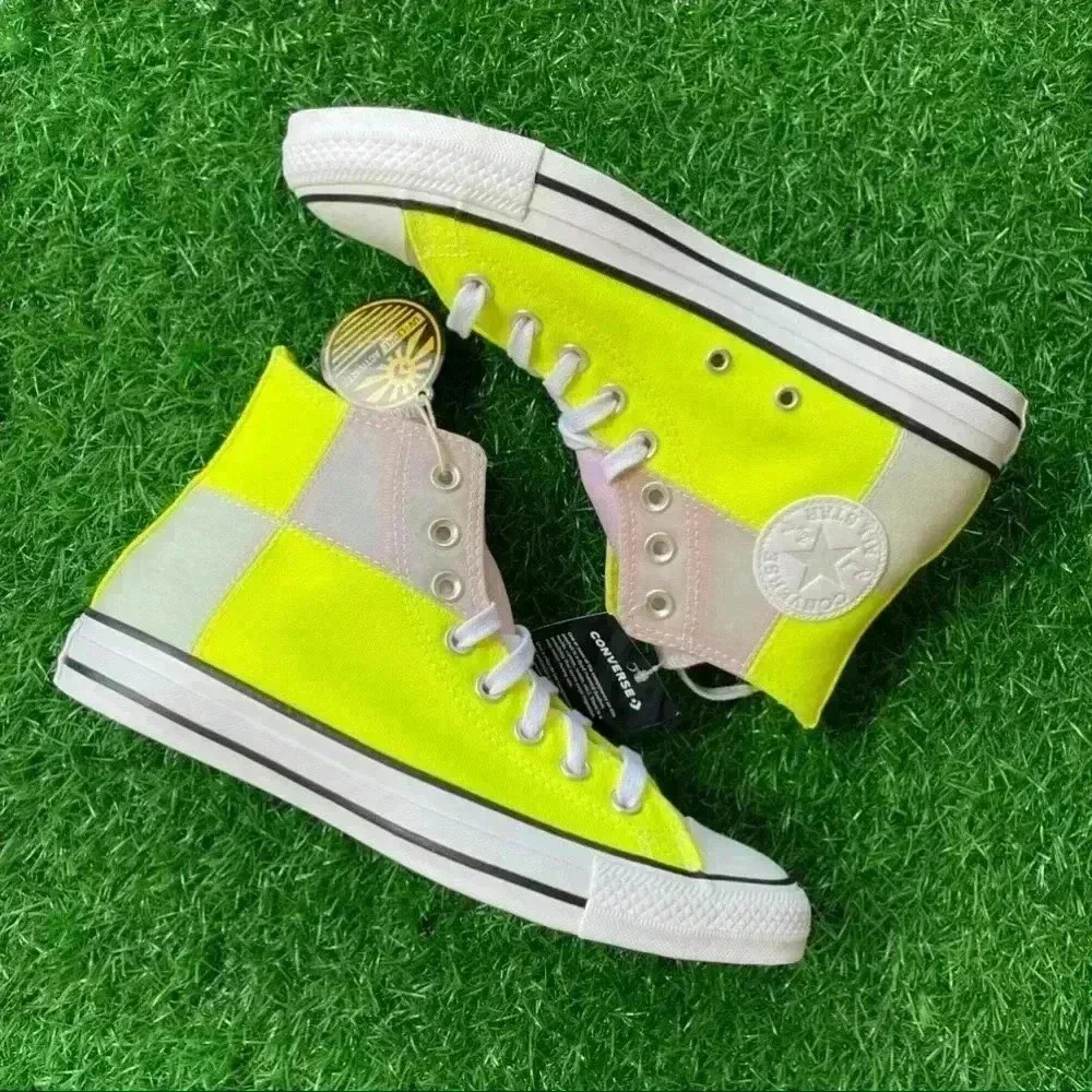 Converse All Star Chuck Taylor Ctas Hi Lemon Yellow (faded) - Picture 5 of 5
